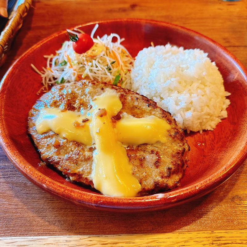 チーズバーグディッシュLサイズ(びっくりドンキー 大阪狭山店)