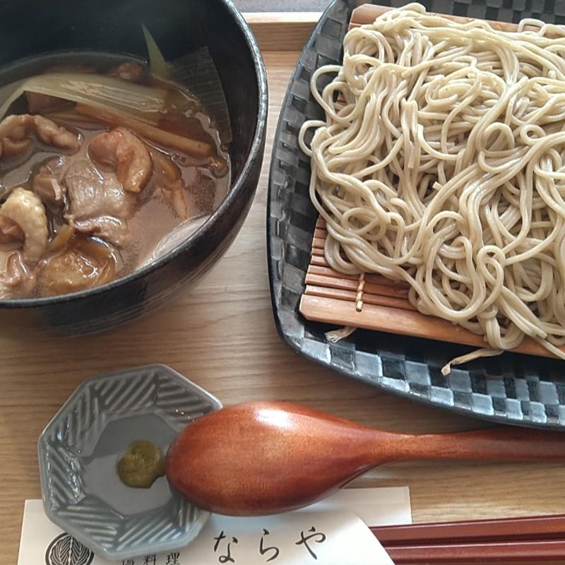 鴨せいろ(池袋 十割蕎麦 鴨料理 ならや)