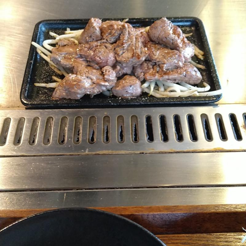 ヒレステーキ定食(お好み焼 鉄板焼 ひだか)