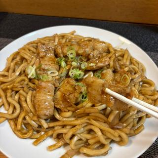 ホルモン焼きそば(和み)
