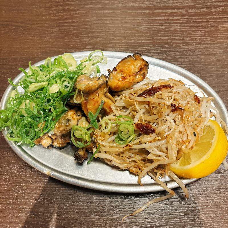 牡蠣のバター醤油焼き(電光石火 横浜みなとみらい店)