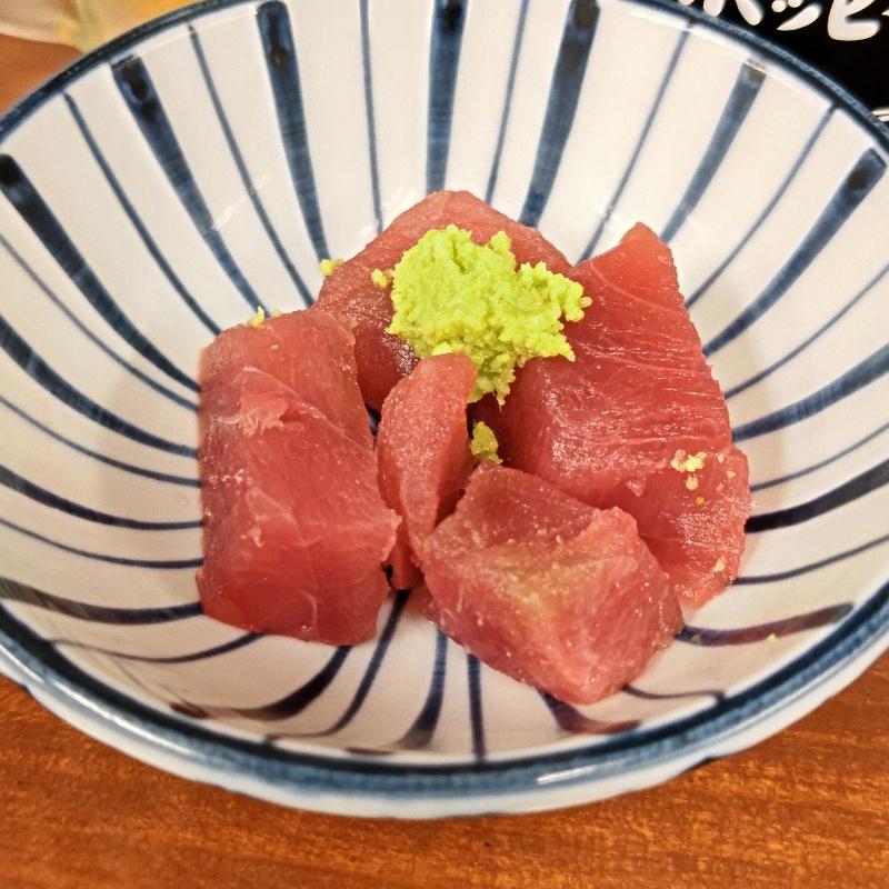 まぐろブツ(焼き鳥かっぱ)