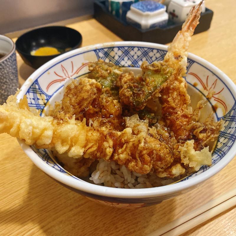 上天丼(てんぷら 黒川(くろかわ)築地)