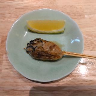 カキ串焼き
