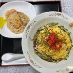 冷やし中華 麺類セットミニチャーハン