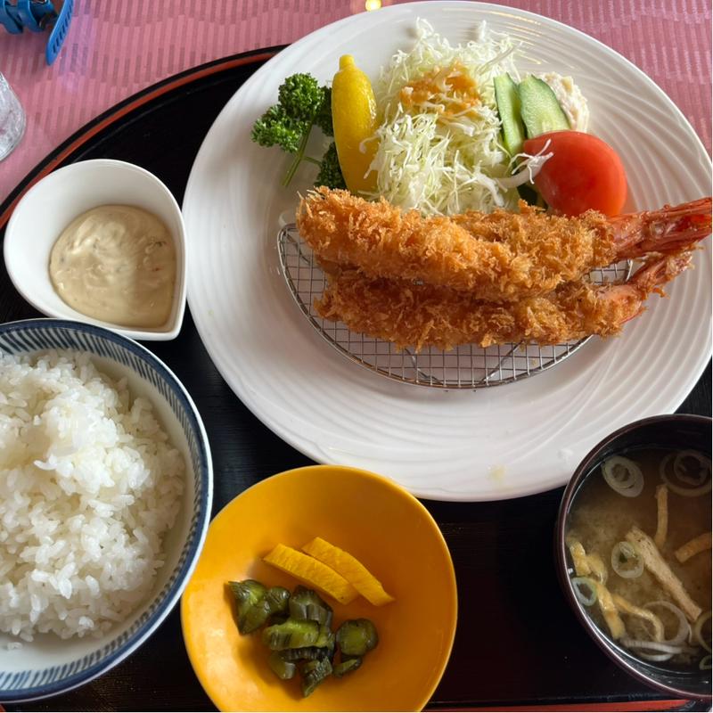 エビフライ定食(東蔵王ゴルフ倶楽部 レストラン )