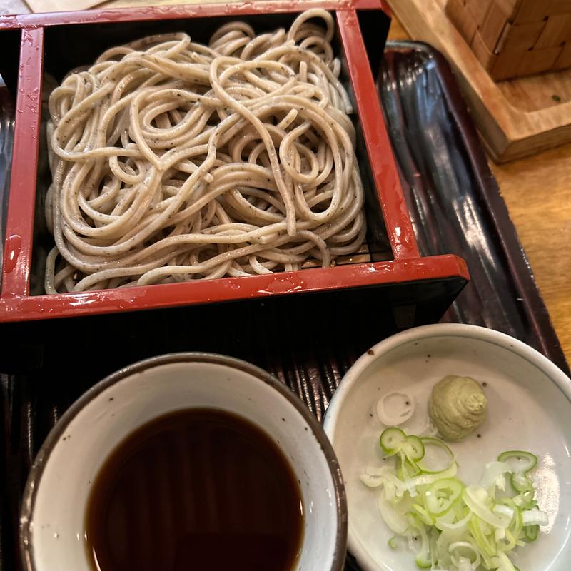 ざるそば(そばとお酒 八雲 地下街オーロラタウン店)