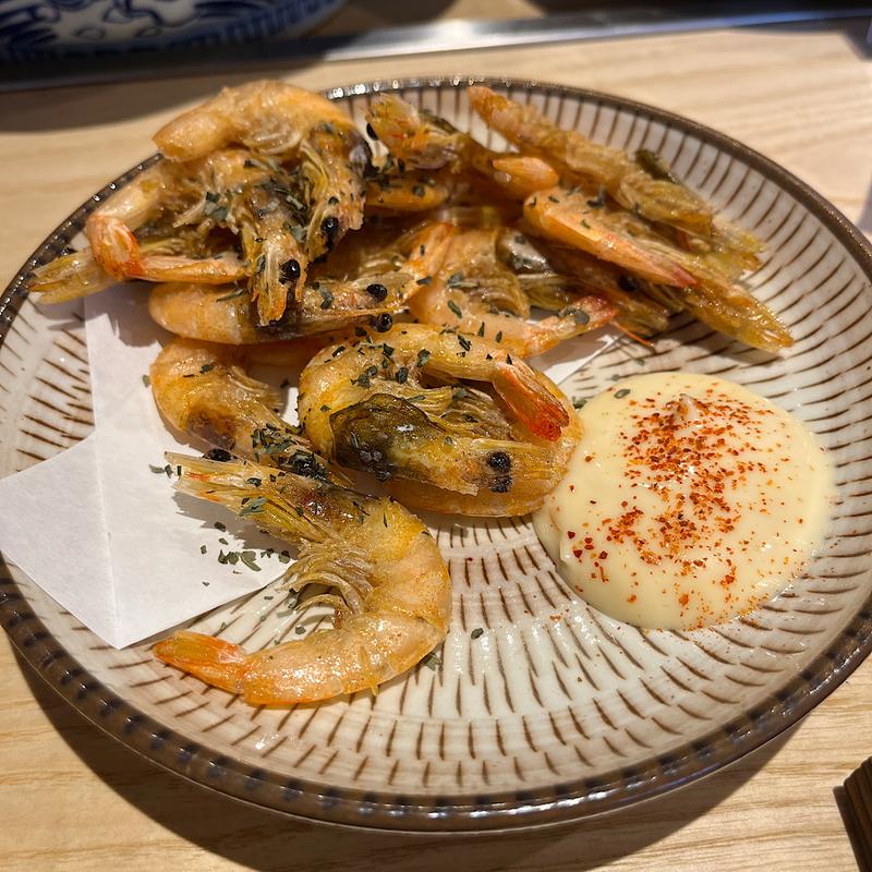 芝エビの唐揚げ(酒場らいと - LIGHT -)