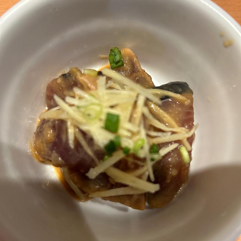 カツオのたたきぬた(ヱビスバー 札幌アピア店 (YEBISU BAR Sapporo Apia))