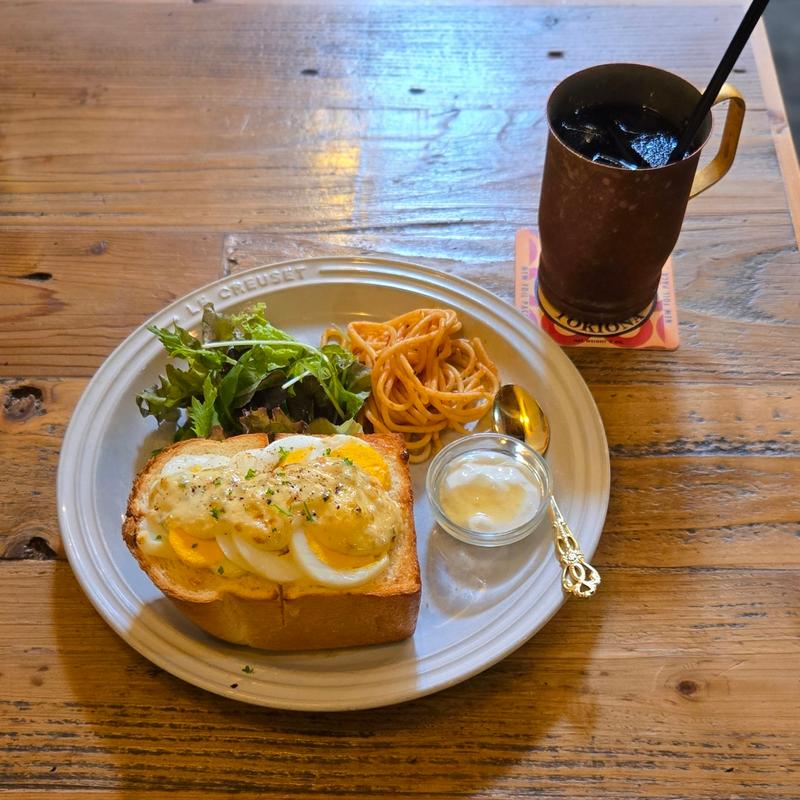 大人のマヨタマトースト
ウォータードリップ珈琲 ICE(CAFÉ TOKIONA)