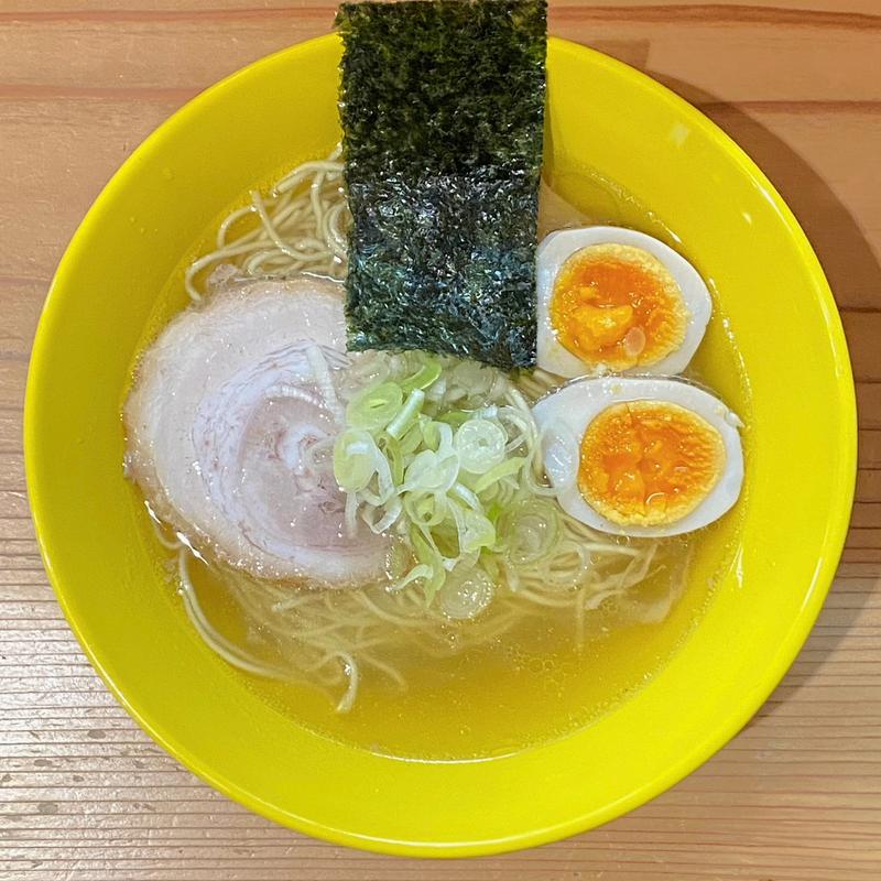 塩らーめん 味玉子(麺屋 神)