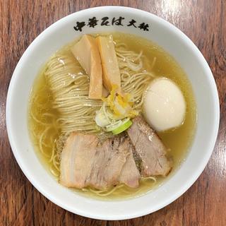鴨と鶏の中華そば(塩味)(鴨と鶏 中華そば 大林)