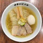 鴨と鶏の中華そば(塩味)