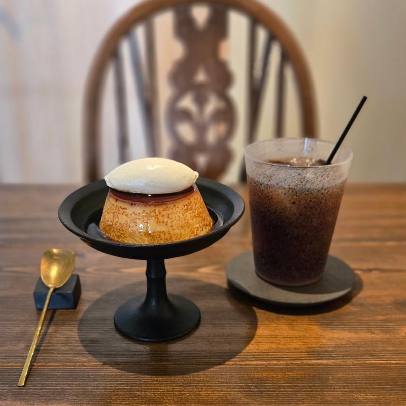 プリン アイスコーヒー(Nova 珈琲と焼菓子)