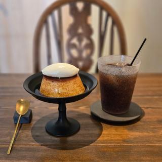 プリン アイスコーヒー