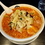 野菜担々麺　激辛