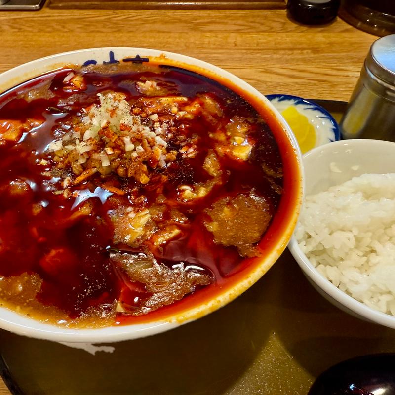全とろ納豆麻婆麺　激辛(さんぽう亭 三条四日町店 )