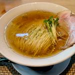 山椒の塩そば大盛(麺処 清水 三条店)