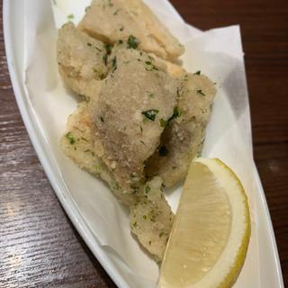 レンコンのり塩揚げ