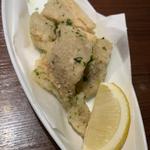 レンコンのり塩揚げ