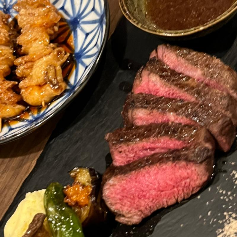 あか牛ステーキ(あじさい )