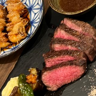 あか牛ステーキ