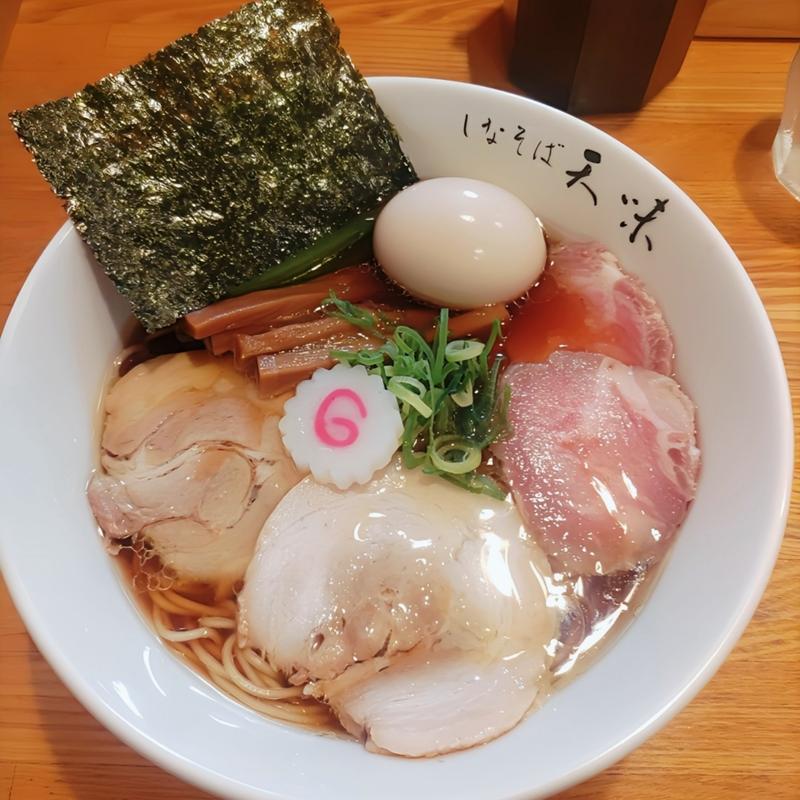 軍鶏しなそば(しなそば天味)