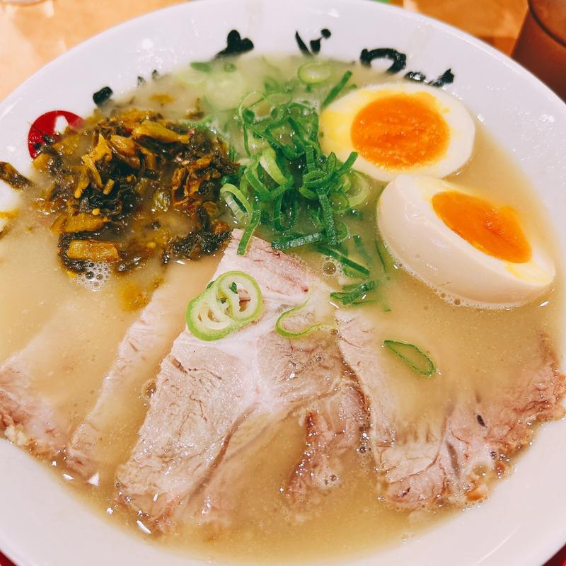 長浜ラーメン(長浜ナンバーワン 博多デイトス店)