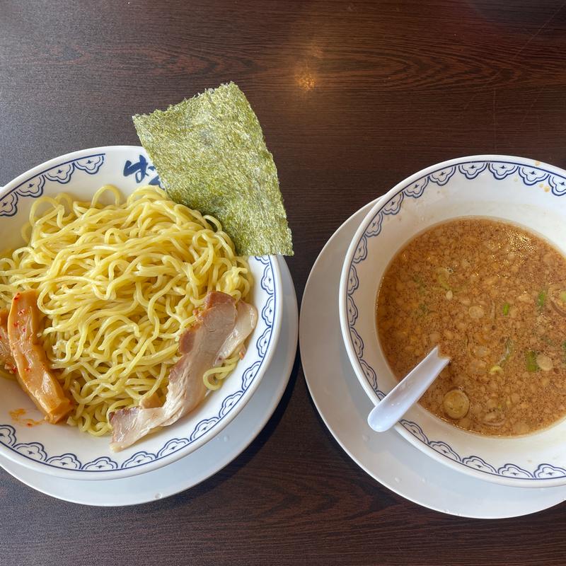 冷やしつけ麺(旭川味噌ラーメン ばんから 武石IC店)