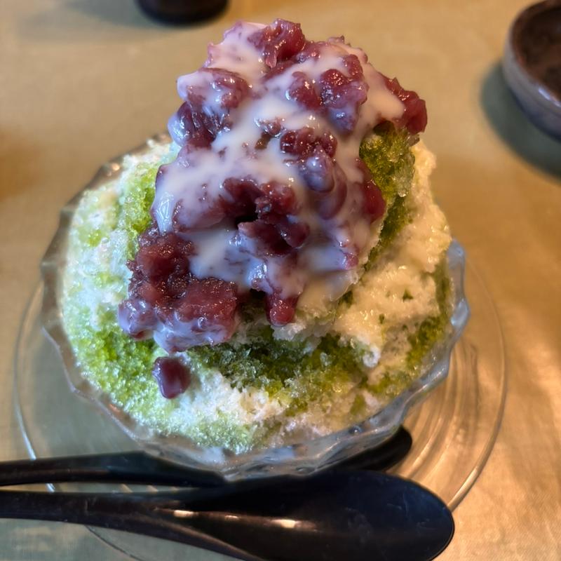 宇治金時(茶寮 森澤 （さりょう・もりさわ）)