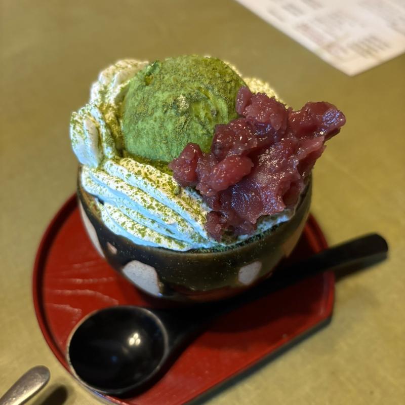 抹茶パフェ(茶寮 森澤 （さりょう・もりさわ）)