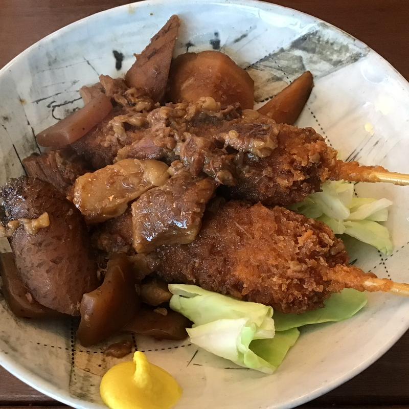 どて串カツ(横浜ドラテン)