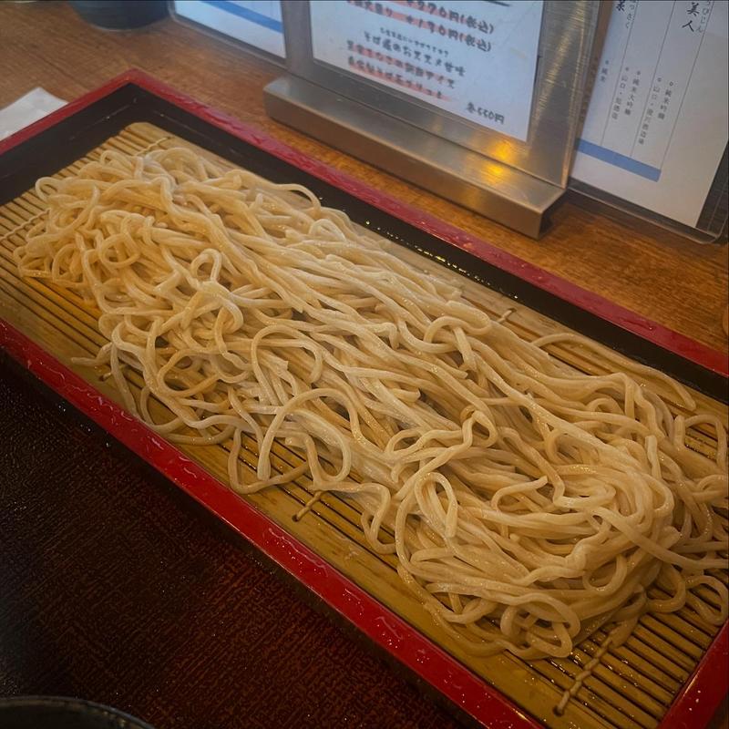 そば切(冷)(そば道 天神大名店)