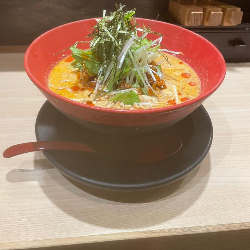 冷やし担々麺(蔵味噌ラーメン 晴っぴ 厚木店)