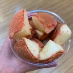 シナモンシュガー：テイクアウトカッティング(代官山Candy apple 浅草店 りんご飴専門店カフェ)