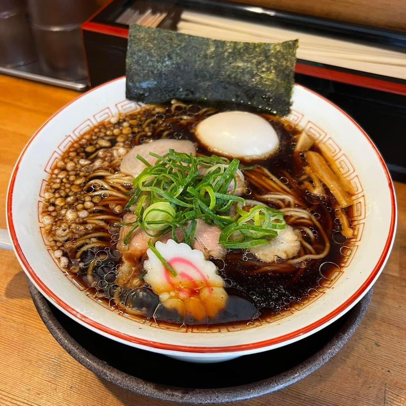 黒中華そば(並)(清麺屋)