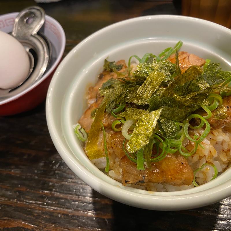 チャーシュー丼(つけ麺専門店二代目YUTAKA)