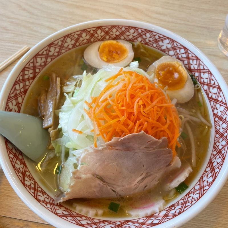 しお野菜ラーメン(ら～麺屋めん丸 高田店 )