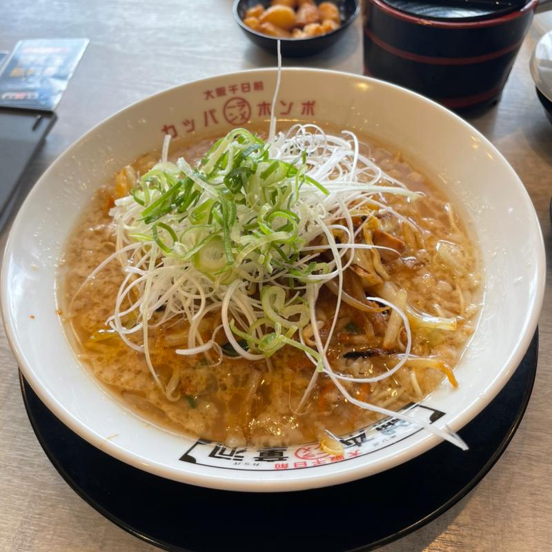 野菜ラーメン(河童ラーメン本舗 枚方店)