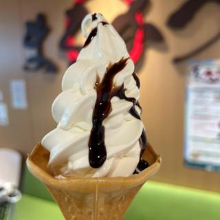 ソフトクリーム チョコレートソース