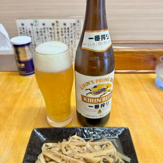 ビール＋お通し