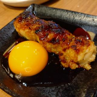 極みつくね 卵黄添え(三代目 鳥メロ 成田駅前店)