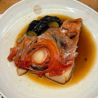 金目鯛カマ煮付け