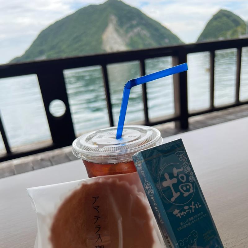 水出しアイスコーヒー　マドレーヌ　塩キャラメル(アマテラス珈琲)