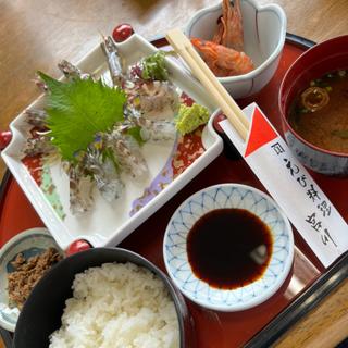 活車海老踊り刺身定食(海老の宮川 本渡亀川店 )