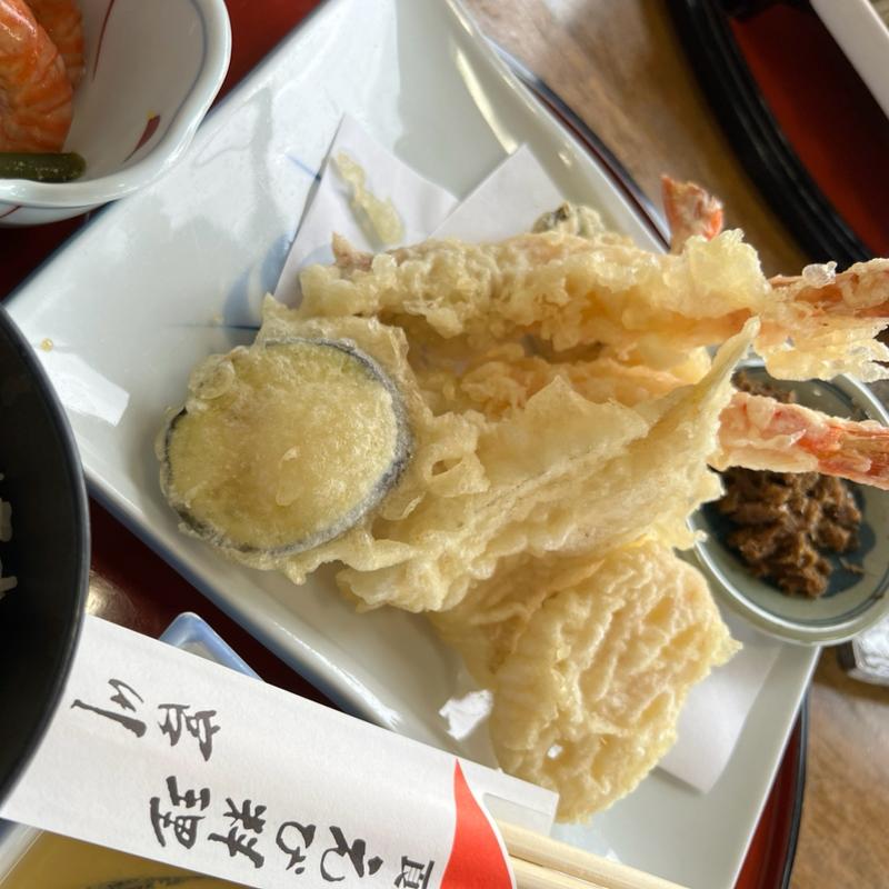 天ぷら盛り合わせ(海老の宮川 本渡亀川店 )