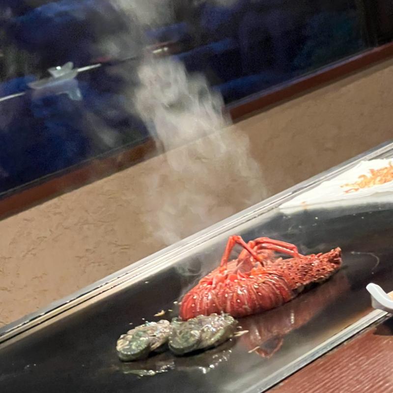 鉄板焼き1(天使の梯子 （テンシノハシゴ）)