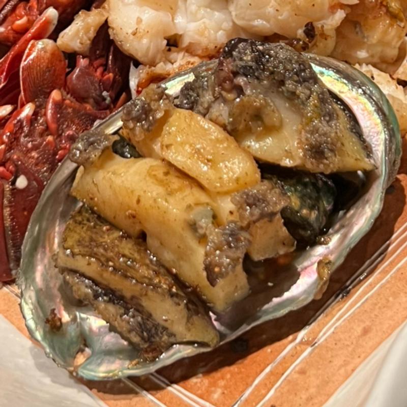 黒鮑バター焼(天使の梯子 （テンシノハシゴ）)