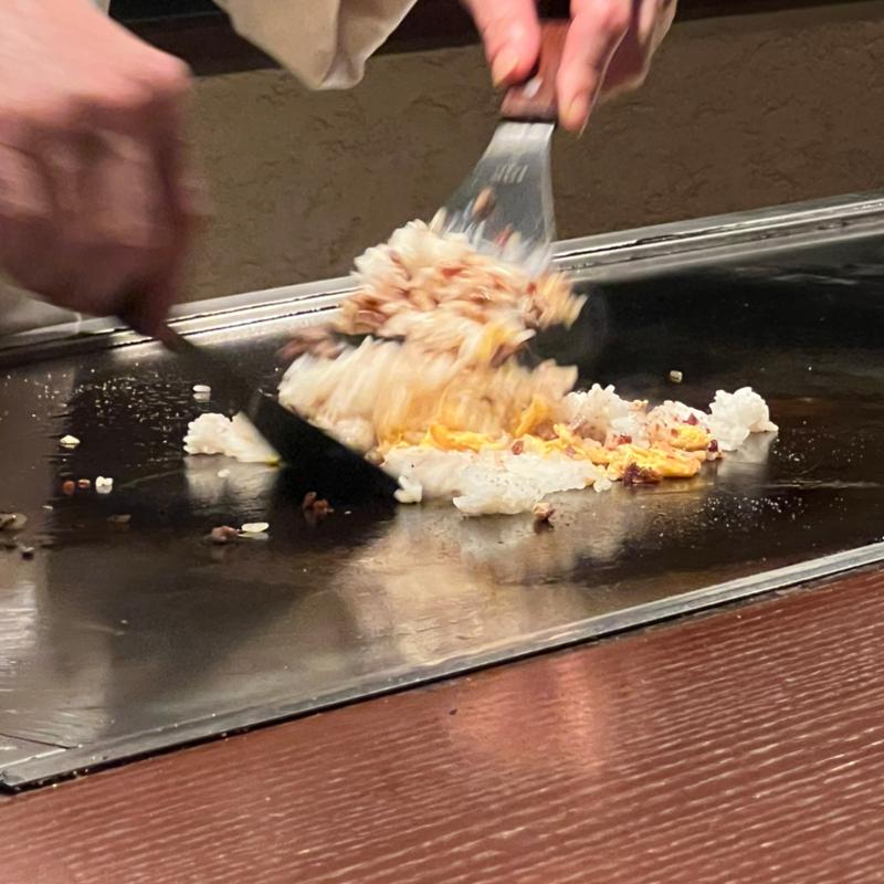 鉄板焼き3(天使の梯子 （テンシノハシゴ）)