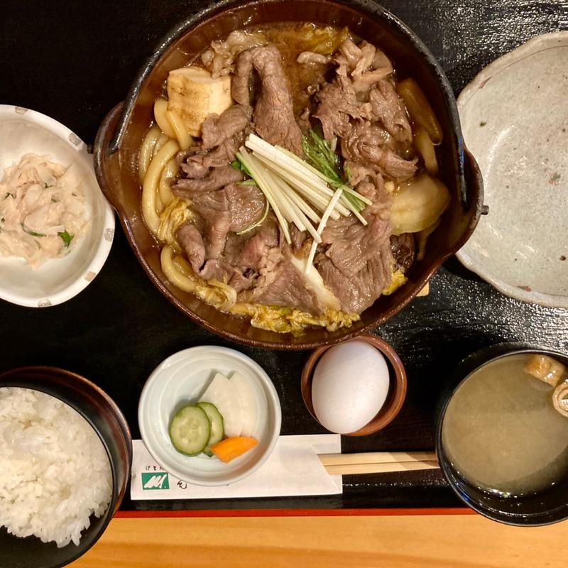 伊賀肉 すき鍋御膳(もりつぢ )